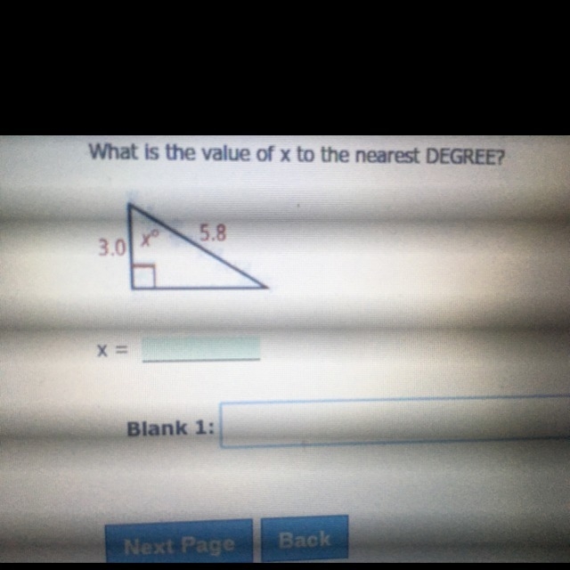 What is the value of x to the nearest degree?-example-1