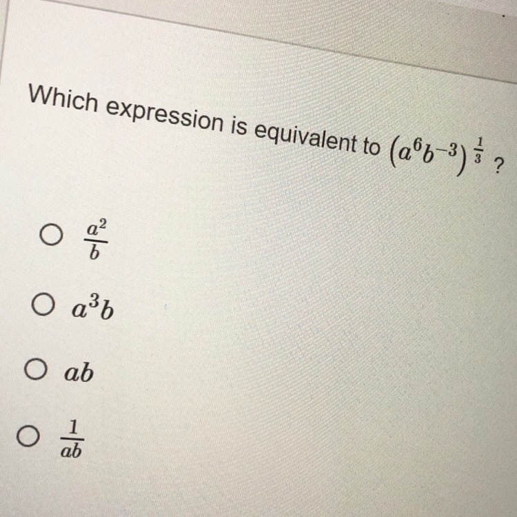 Which expression is equivalent to-example-1