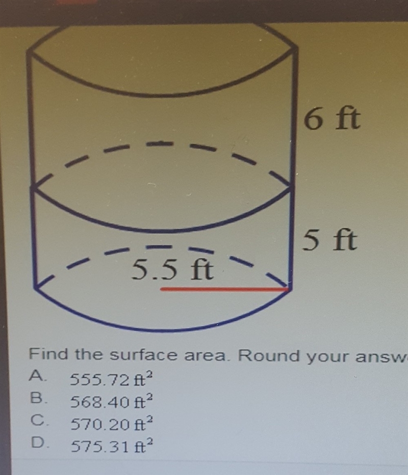 Find the surface area. Round to the nearest hundredth.-example-1