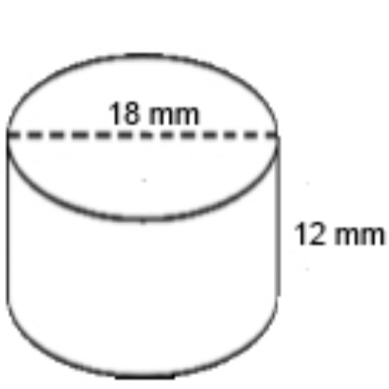 What is the volume of the cylinder below?-example-1