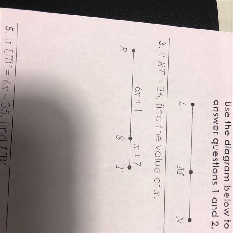 If fr=36, fund the value of x-example-1