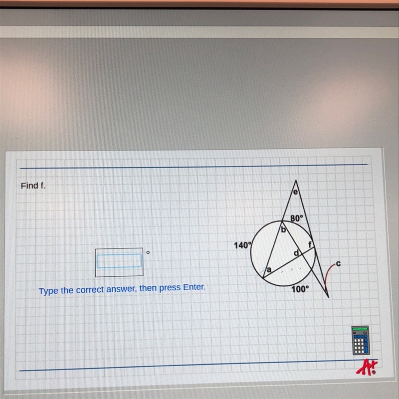 How do I find the angle f?-example-1