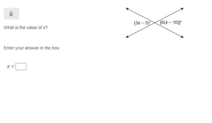 What is the value of x? Enter your answer in the box.-example-1