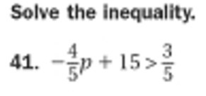 Can someone explain how the answer is p<18? I understand you flip the sign but-example-1