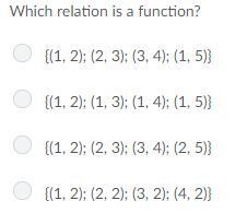 Which relation is a function?-example-1