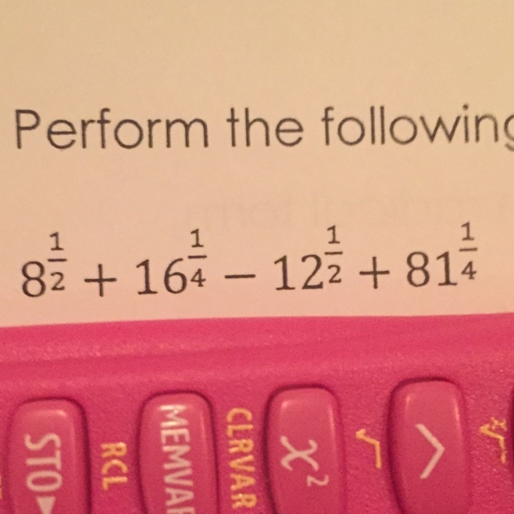 Perform the following operations and write the answers and in radical form-example-1