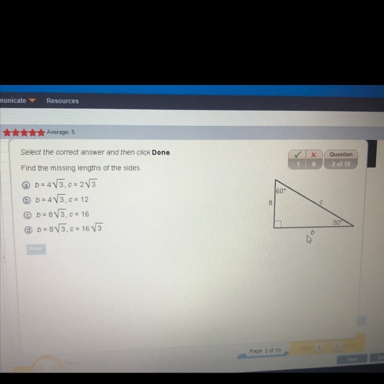 Find the missing lengths of the sides.-example-1