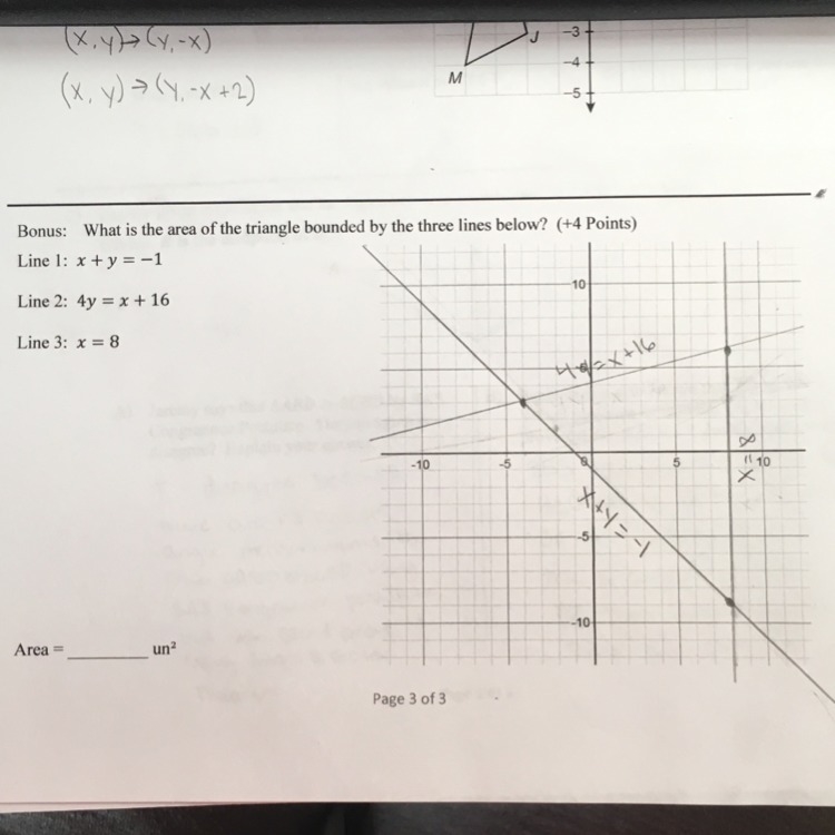 What is the area of the triangle-example-1