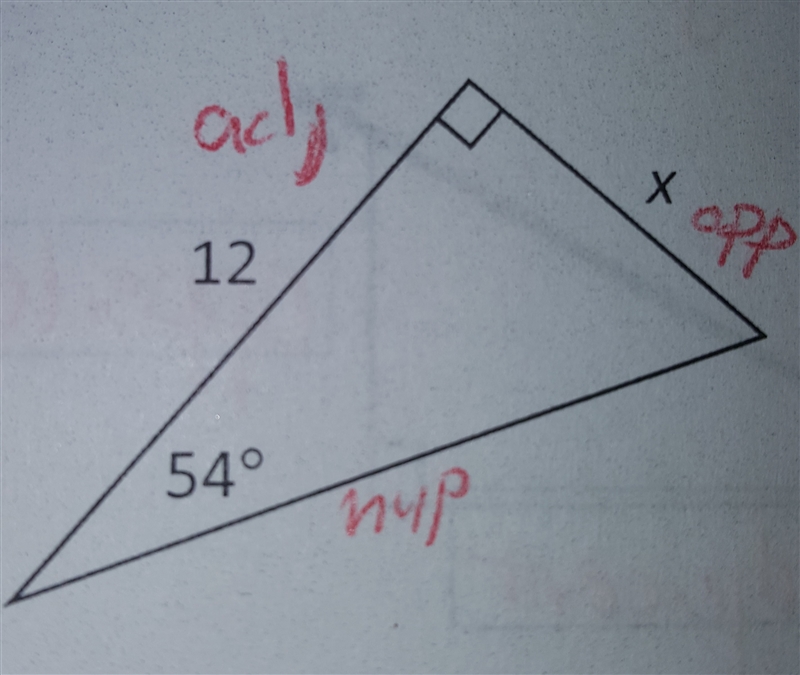 How do I solve a trigonometry problem if you only have one side(12) and two angles-example-1