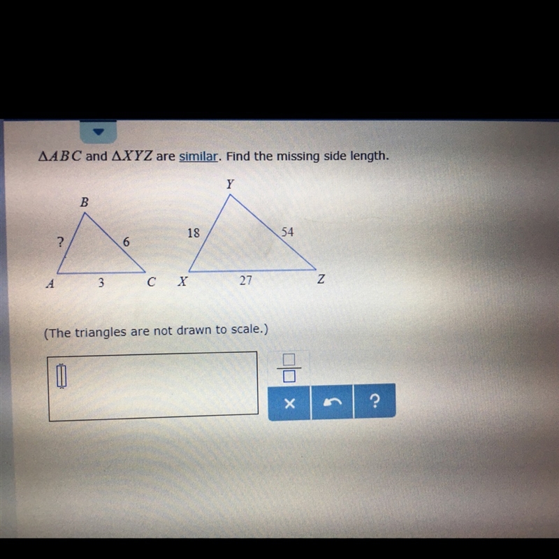 Help me find the missing length pleaseeee-example-1