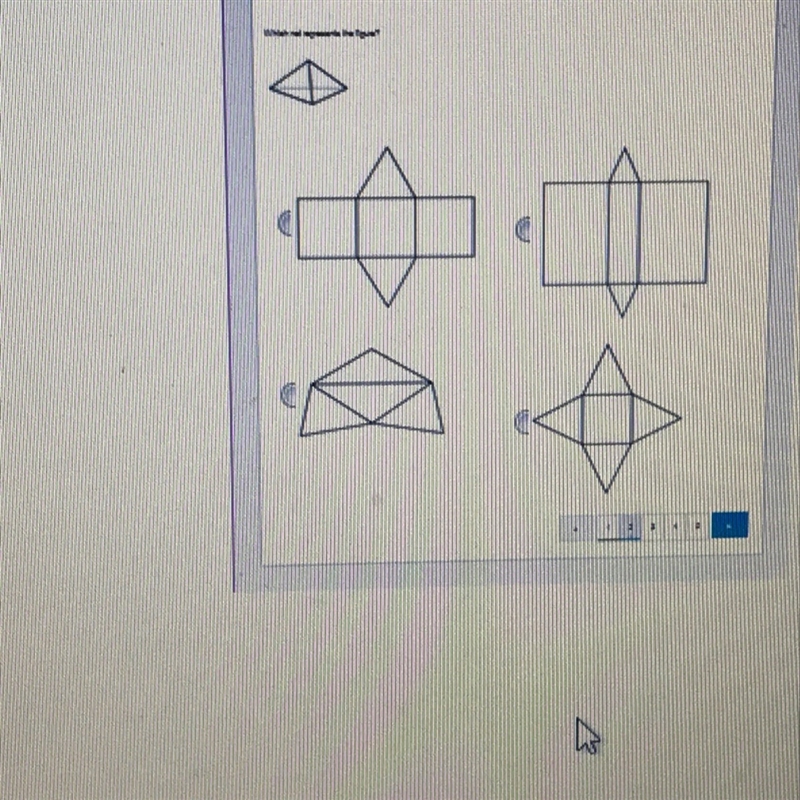 Which net represents the figure. Plz help meeeeeeeee-example-1