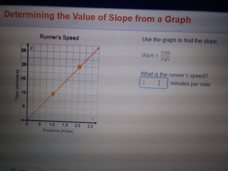 Find the runners speed plz and show all your work plz 10 points.-example-1