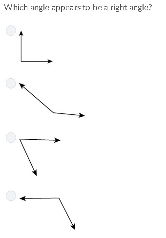 Which angle appears to be a right angle-example-1