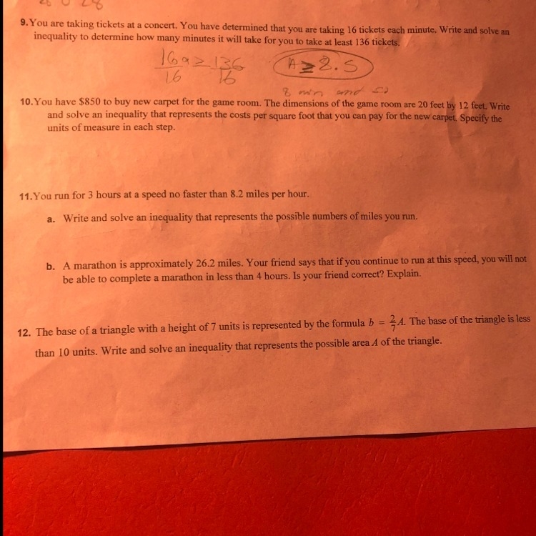 Solve problem 11a and b please-example-1