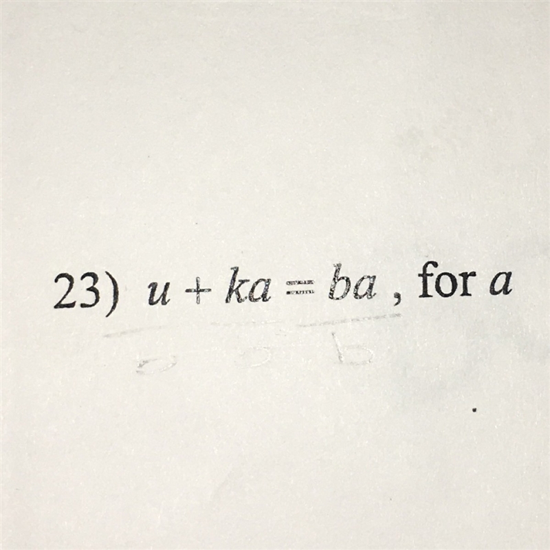 How would I solve for a?-example-1