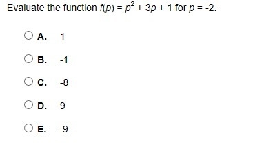 Evaluate the function.-example-1