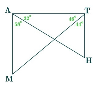 (10 points) State the relationship between segments MA and TH. Explain.-example-1