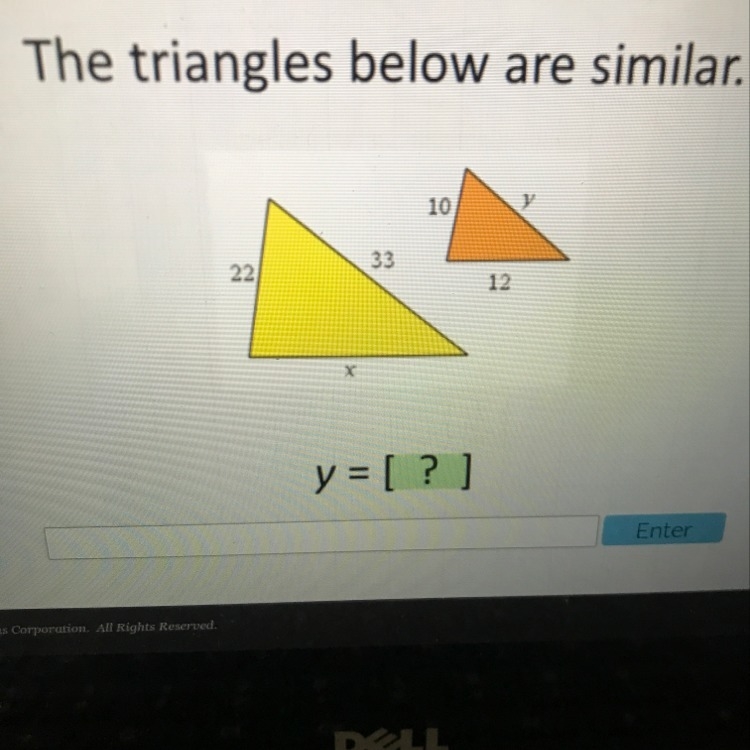 The triangles of below are similar-example-1