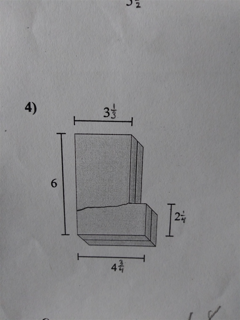 Find the total volume of each figure shown measured in cm (not to scale)-example-1