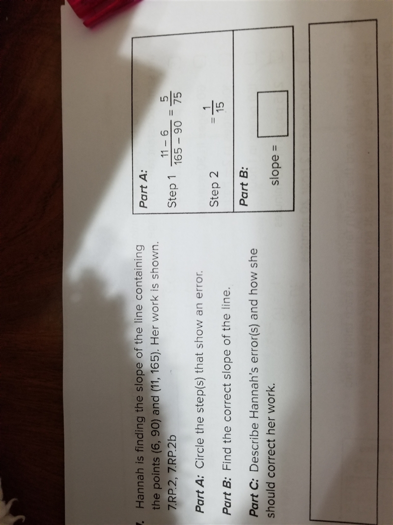 Help? slope of a graph-example-1