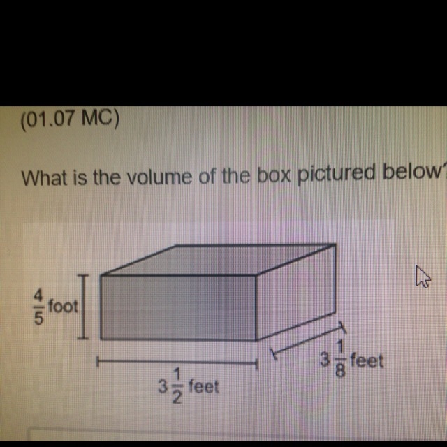 What is the volume of the box below?-example-1