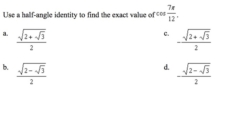 Double-Angle and Half-Angle Identiies [See Attachment] Question2-example-1