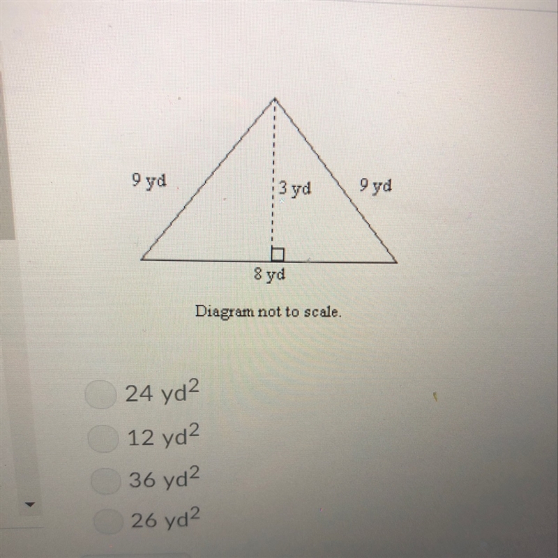 Find the area of the triangle-example-1