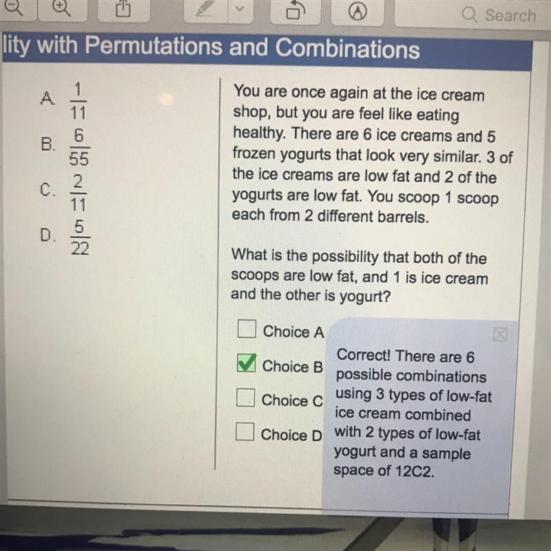 (Probability with Permutations and Combinations) I’m not sure how to solve this problem-example-1