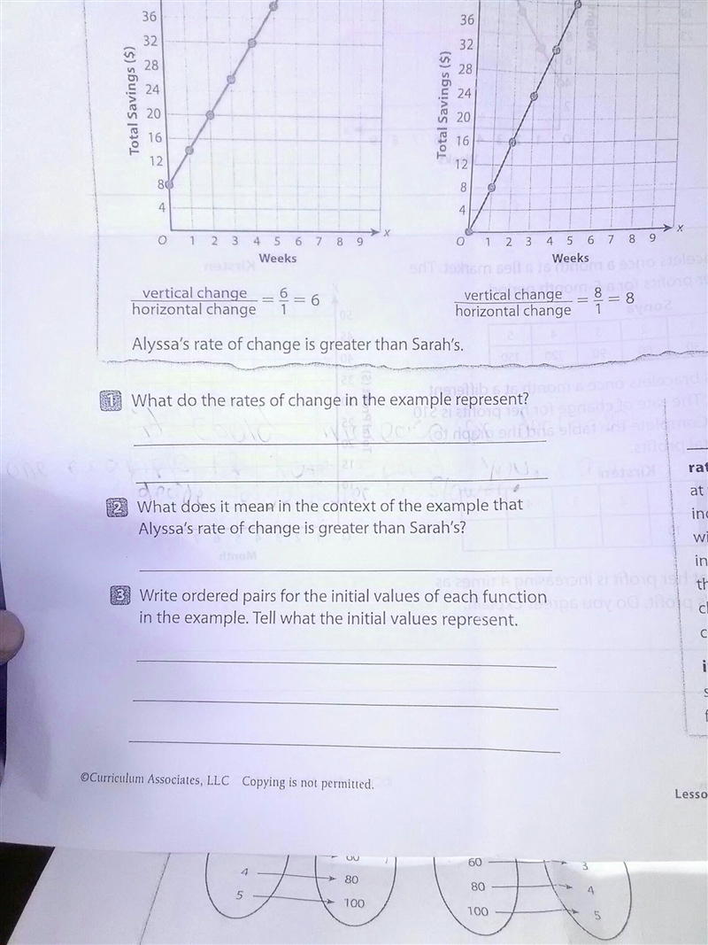 What do the rates of change in the example represent?-example-1