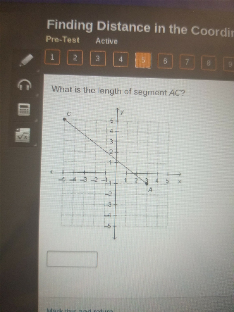 What is the length of segment AC-example-1