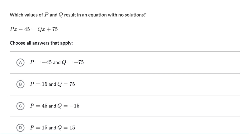 I need help. See picture: "Number of solutions to equations challenge"-example-1