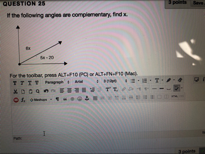 Find x for this equation 10 points-example-1