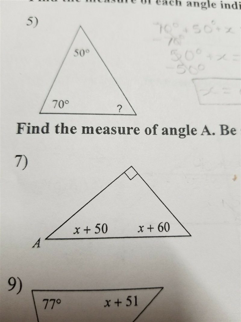 How do you solve for angle A?-example-1