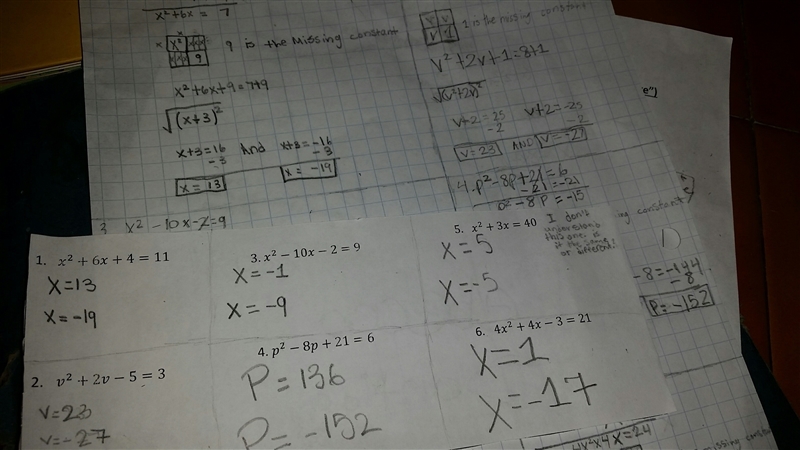 Can someone explain how these equal 5 and -5 please-example-1