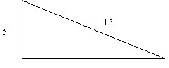 Determine the length of the missing side in each of the right triangles below using-example-1