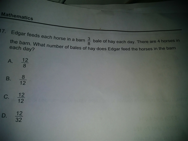 What number of bales of hay does Edgar feed the horses in the barn each day ?-example-1