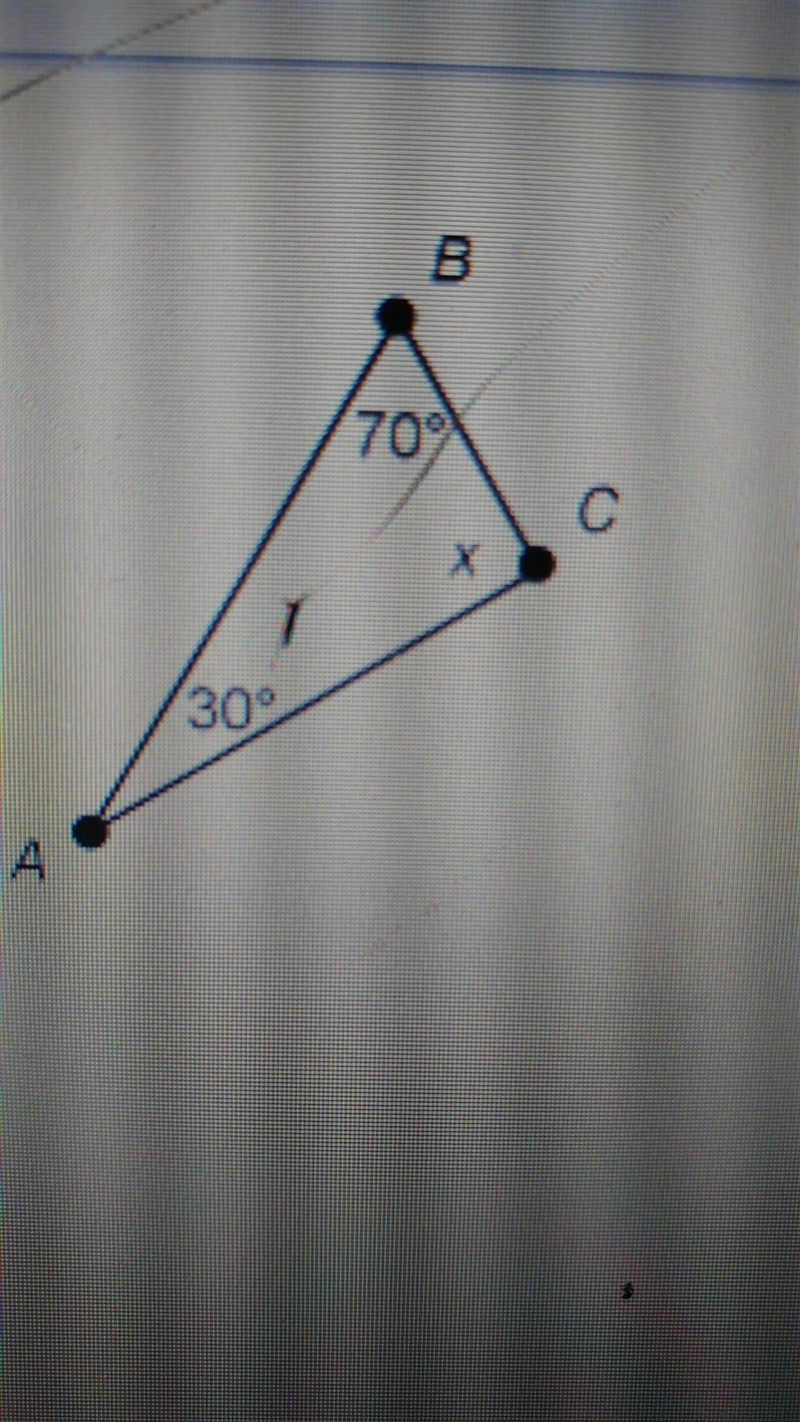 What is the value of x enter your answer in the box X= °-example-1