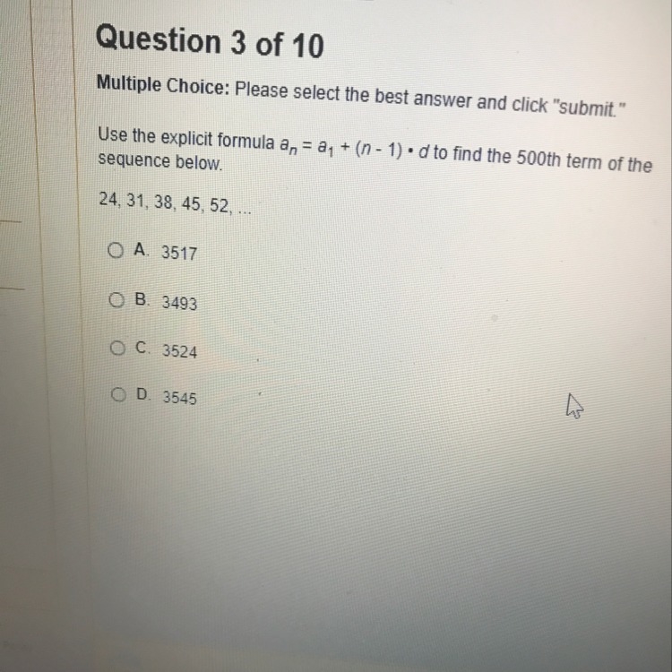 Use the explicit formula an=a1+(n-1)-example-1