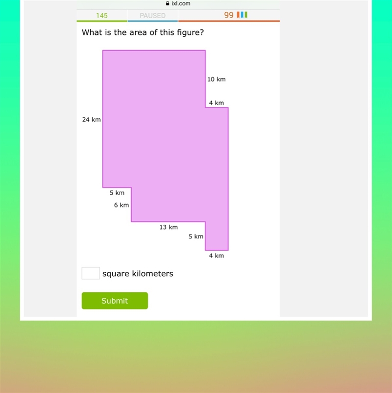 Whats the area of this figure?-example-1