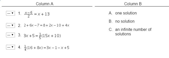 PLEEAASE HELP MEEEEEE Match each item in Column A to an answer in Column B. Which-example-1