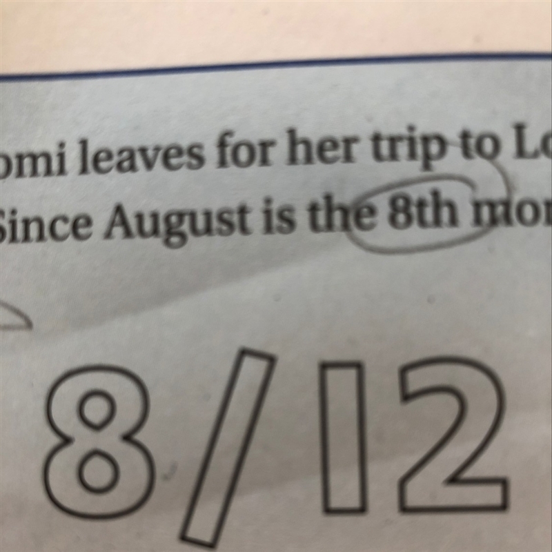 Does the number 8/12 have line symmetry?-example-1