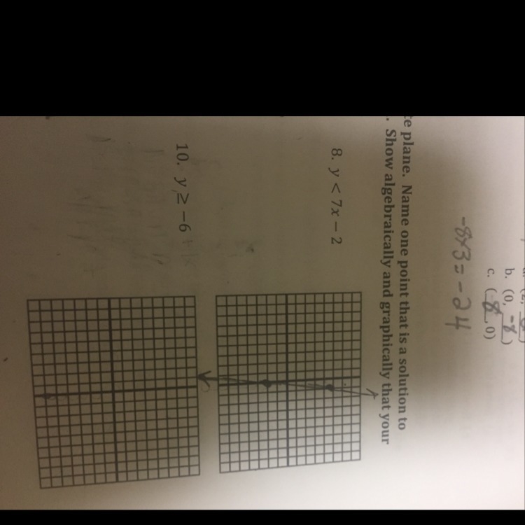 How would you plot number 10 on a coordinate plane-example-1