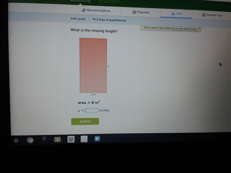 What is the missing length of the rectangle-example-1