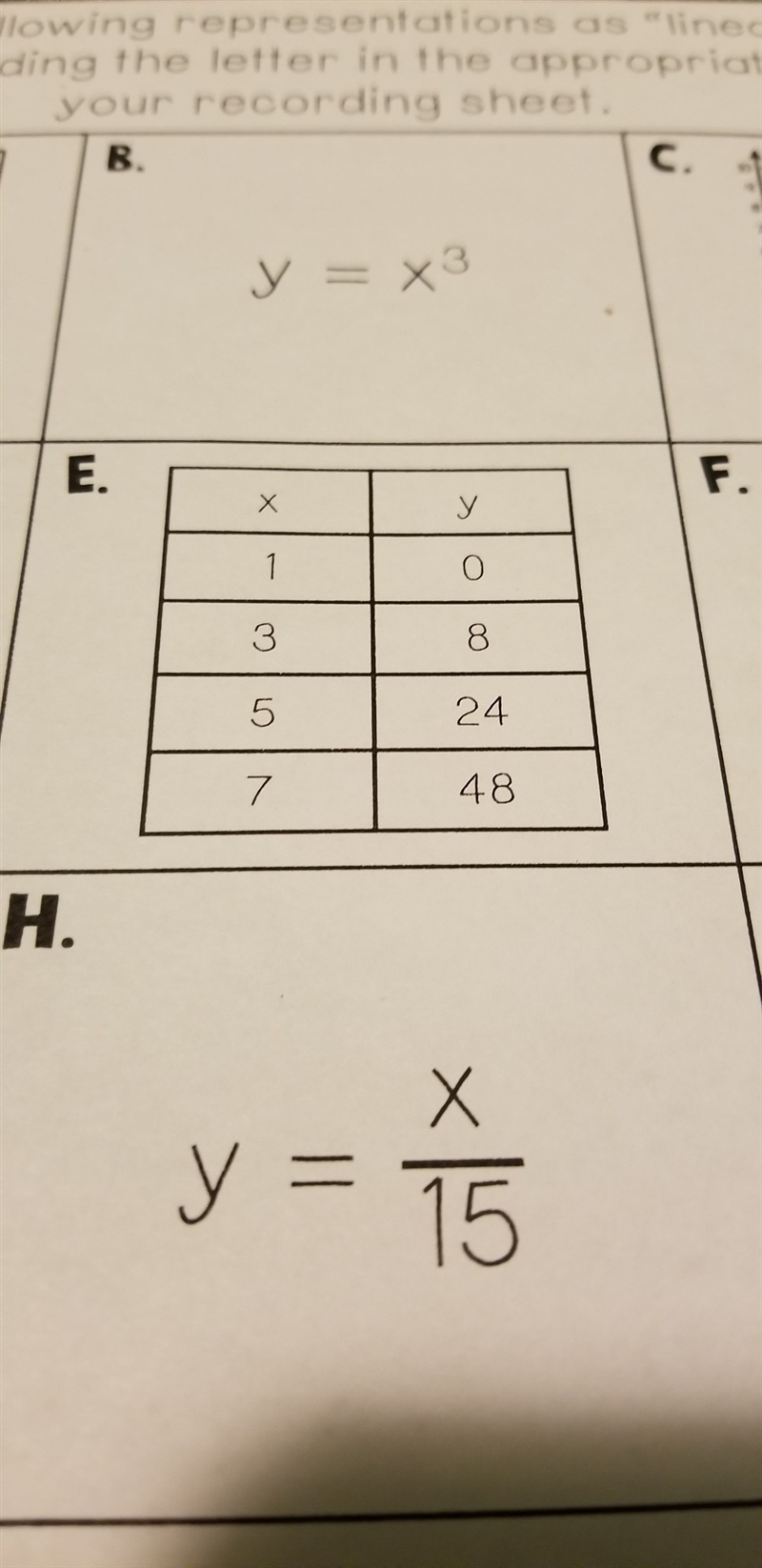 How do i know if a table is linear-example-1