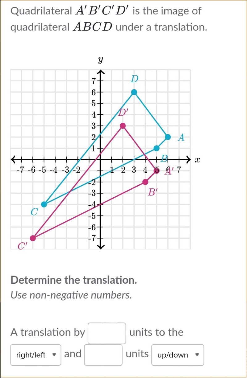 Determine the translation-example-1