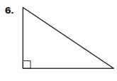 Use the image above to answer the questions below: 1. If we classify the triangle-example-1