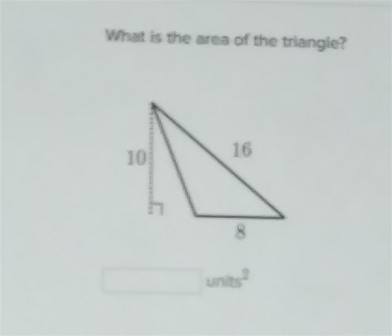 What is the area of the triangle-example-1