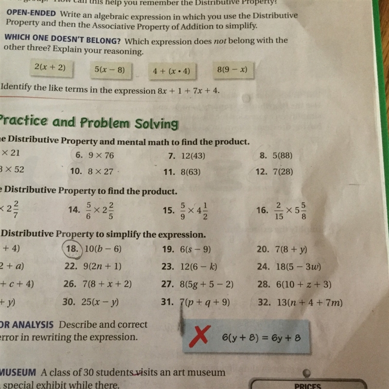 Please help 18-32 even (only do the even numbers) we are currently doing distributive-example-1