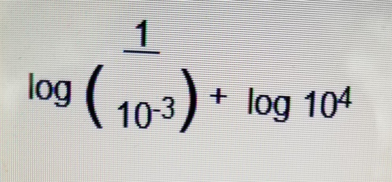 Rewrite the following using one or more properties of logarithms and evaluate.-example-1