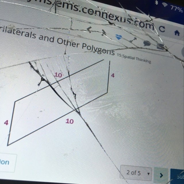 Identify the polygon and classify it as regular or irregular-example-1